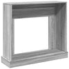 Fireplace Surround Grey Sonoma 100x30x87.5 cm Engineered Wood