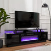 70'' TV Stand 36'' Electric Fireplace Storage Cabinet Media Flame Entertainment