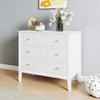 3 Drawer Chest of Drawers - Hales White Range