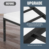 5ft King Bed Frame Mattress Foundation Metal Iron Bed with Under-bed Poquufdqxvu