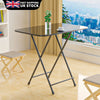Folding Laptop Desk Home Office University Study Student Table Black