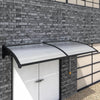 Door Canopy Window Awning Rain Shelter Front Back Porch Outdoor Patio Roof Cover