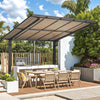 Metal Freestanding Hardtop Gazebo Aluminium Outdoor Pergola Waterproof for Patio