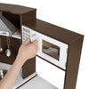 Kids Corner Wooden Playset Pretend Toddler Kitchens Cooking Toy Light