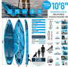 SUP Inflatable Stand up Paddle Board Kayak Seat & Accessories 10'8 & 12'6 Blitz