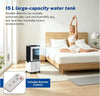 Portable Evaporative Air Cooler,15L Evaporative Air Cooler with 2 Ice Packs