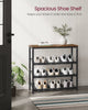 Shoe Rack, 4-Tier Shoe Storage with Shelves and Large Top, LBS040B01