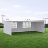 6m x 3m Garden Gazebo Marquee Canopy Party Tent Canopy Patio White