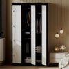 Metal Locker Storage Cabinet Cupboard 71" Tall Lockable Metal Locker with 2 Door