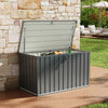 XLarge Outdoor Storage Box Metal Chest Cushion Shed Garden Patio Container 400L