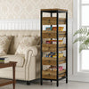 5-Tier Kitchen Storage Trolley,Organizer Cart with Pull-Out Drawers & Wheels