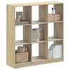 Bookcase Sonoma Oak 102x32x108 Engineered Wood N5N8