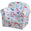 Kids Armchair Toddler Sofa Foam Filled Upholstered Couch Dinosaur