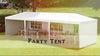 Garden Gazebo Marquee Party Tent Wedding Canopy Outdoor Green 9m x 3m White