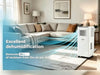 Portable Air Conditioner 9000 BTU,4-In-1 Cooling AC-Dehumidifier,Fan,Sleep mode
