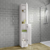 Bathroom Cabinet Cupboard Tall Free Standing Tallboy Storage Furniture 1900mm