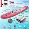 SUP Inflatable Stand up Paddle Board Kayak Seat & Accessories 10'8 & 12'6 Blitz