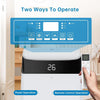 10000BTU Portable Air Conditioner 5 in 1 Dehumidifier 3 Speed Fan 24H Timer