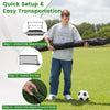 150 x 71 x 76 cm Portable Small Backyard Practice Soccer Goal