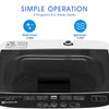Fully Automatic Portable Washing Machine Mini Washer/Spin Dryer Laundry 3.5kg