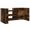 TV Cabinet Smoked Oak 80x35x40 Engineered Wood K7H6