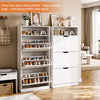 3 Drawer Shoe Rack Shoes Storage Cabinet Wooden Cupboard Organiser Holder Stand