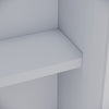 Bathroom LED Mirror Cabinet with Demister Shaver Socket Storage 3 Colour Lights