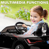 BMW i4 Licensed 12V Kids Electric Ride-On Car w/ Remote Control - Black