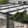 3x3(m) Pergola Gazebo Awning Canopy Garden Sun Shade Shelter Aluminium