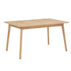 Dusk Heidi Natural Solid Oak 4-8 Seater Extendable Dining Table RRP £449