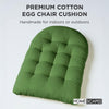 Hanging Egg Chair Cushion for Garden, Outdoor Swing Chair Seat Pad Cushion Round