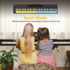 ♬Mustar 88 Key Semi Weighted Digital Piano Portable Keyboard Stool Chair