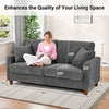 Modern 2/3 Seater Corduroy Sofa Bed with 2 Bolster Home Room Recliner Couch Sofa