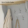 Grey Coat Stand with Shoe Storage, Hallway Unit & Storage Bench,