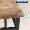 Table and Chairs Set of 2, Small Kitchen Table Sets, 3-Piece Compact Dining Room