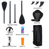 11FT Inflatable Stand Up Paddle Board SUP Surfboard Complete Kit with Kayak Seat