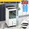 10L Portable Cooler Air Conditioning Unit Fan Evaporative Humidifier With Remote
