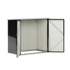 5.5 x 3ft Garden Lockable Bicycle Storage Bike Tool Box Shed Outdoor Garbage Bin