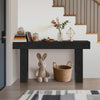 160 cm Long Console Table for Entryway,Narrow Sofa Table for Hallway Living Room