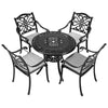 Garden Furniture Set 5 Piece Table Padded Seat Patio Camping Outdoor Balcony Set