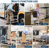 Step Stool w/ Handle for Seniors,Adjustable 8.5–16.5" Non-Slip Step Stool,440lbs