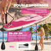 10'6"x33"x6" Inflatable Stand Up Paddle Board for Adults, Ultra-Light Sup Board