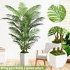 180cm 6ft Artificial Palm Tree Indoor Outdoor Fake Plant Faux Green Garden Tree