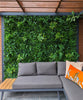 Artificial Living Green Wall Panel 100 x 100cm Plant Flower Foliage Hedge