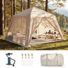 Inflatable Tents Blow Up Tent Waterproof Air Glamping 4 - 6 Person w/Pump