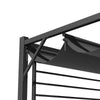 3 x 2.8m Pergola with Retractable Roof & Hollow Shade Garden Canopy Patio Gazebo