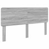 Bed Frame with Drawer Grey Sonoma 200 x 200 cm Engineered Wood