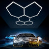 8 HEX Garage LED Lighting Hexagon Light for Home Workshop Gym Lamp Honeycomb NEW