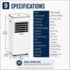 MYLEK Portable Air Conditioner with Dehumidifier 9000 BTU