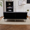 Upholstered 3 Seater Fabric Sofa Bed Sleeper Couch Sofabed Settee Recliner Beds